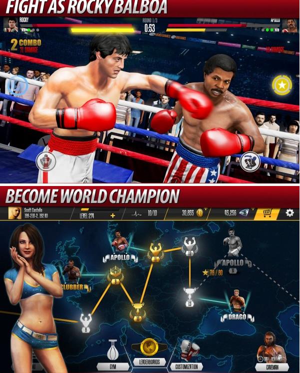 Real Boxing 2 ROCKY Apk İndir + Data Para Hileli v1.47.0